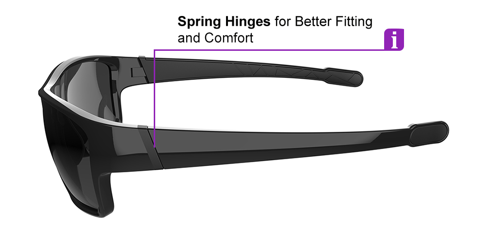 KA0408 Prescription Safety Glasses Black