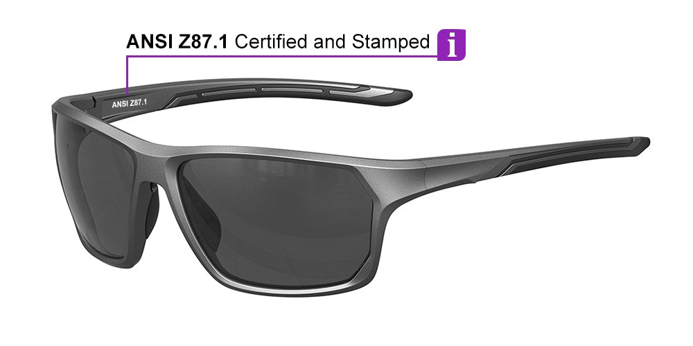 KA0510 Silver Prescription Sports Sunglasses