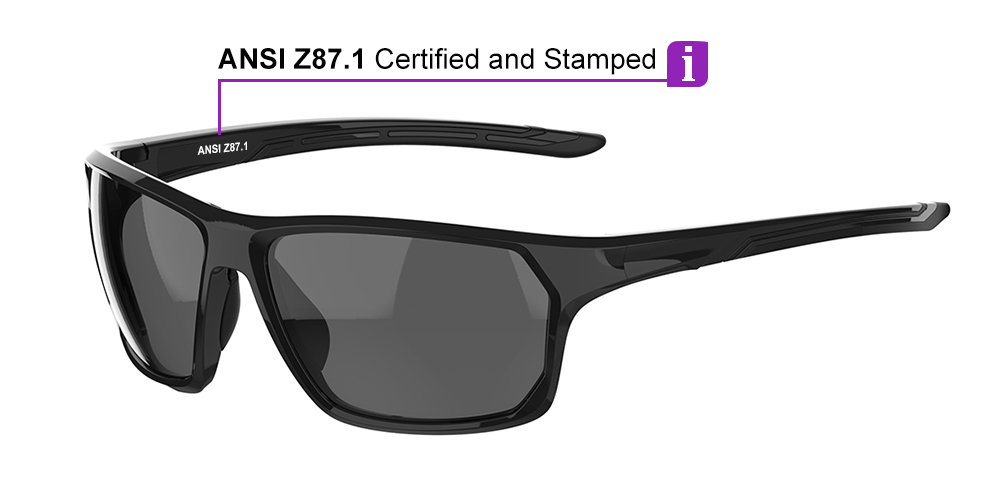 KA0510 Black Prescription Sports Sunglasses