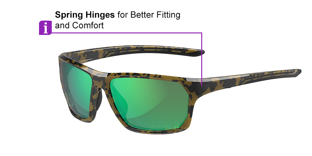 KA0510 Tortoise Prescription Sports Sunglasses