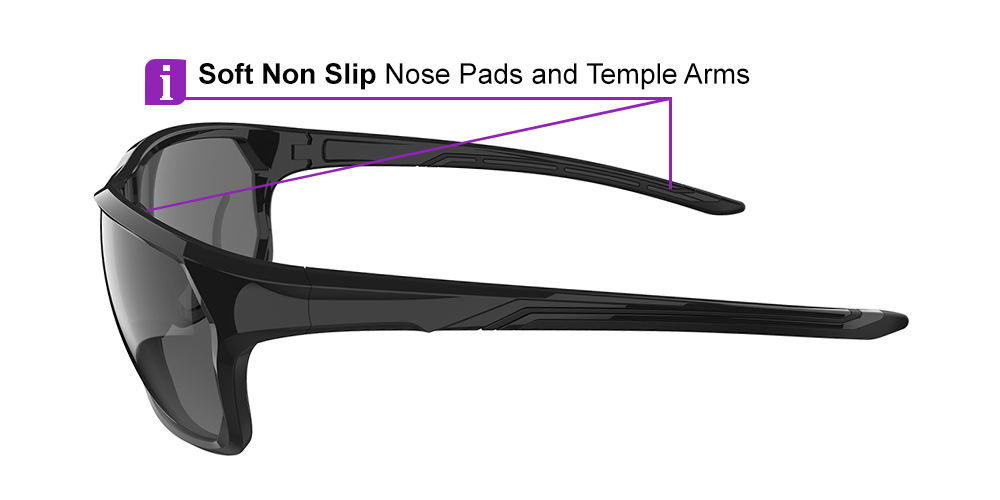 KA0510 Prescription Safety Glasses Black