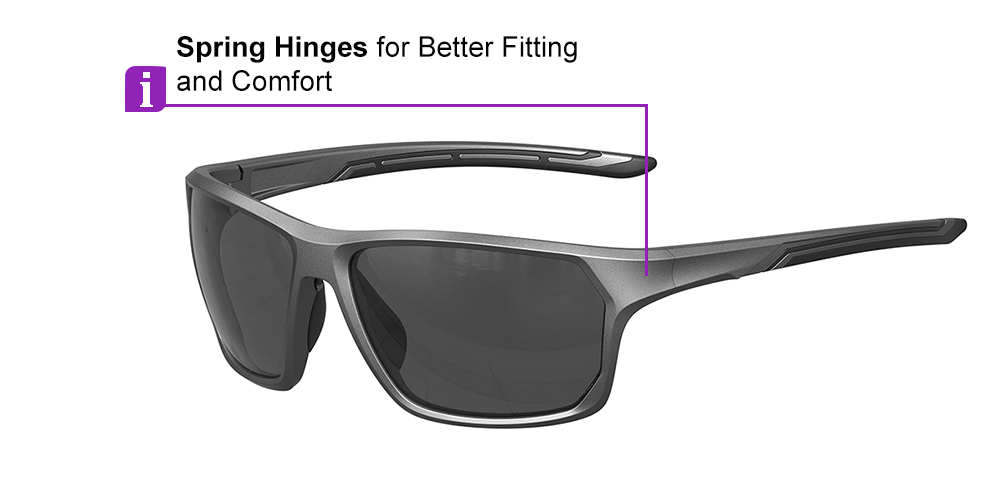 KA0510 Prescription Safety Glasses Silver