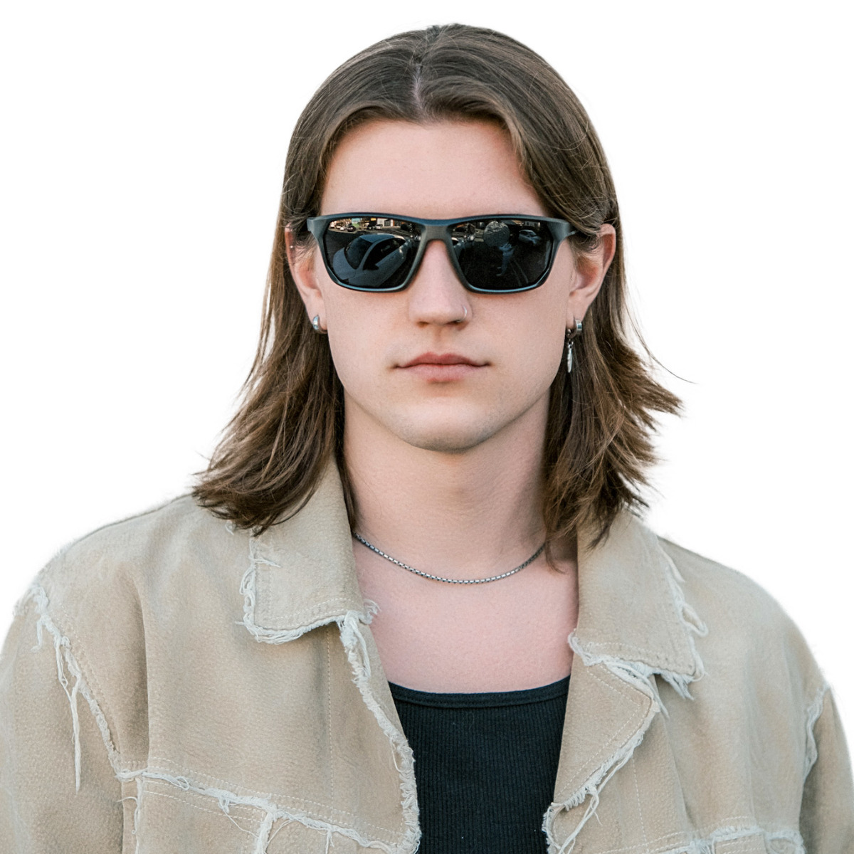 KA0510 Silver Prescription Sports Sunglasses