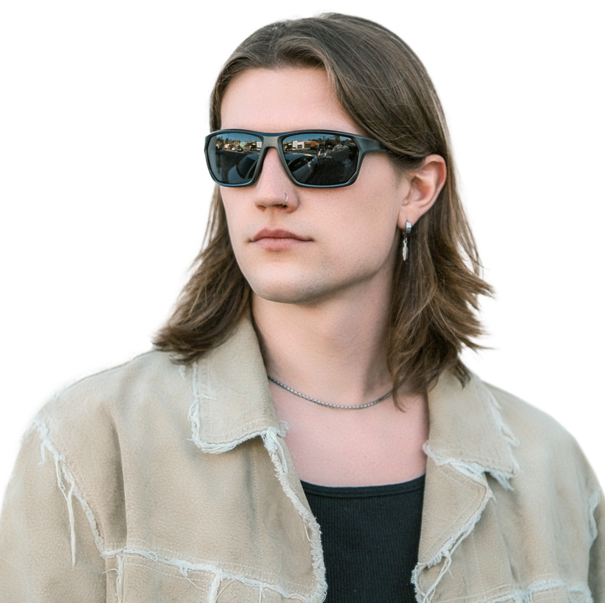 KA0510 Silver Prescription Sports Sunglasses