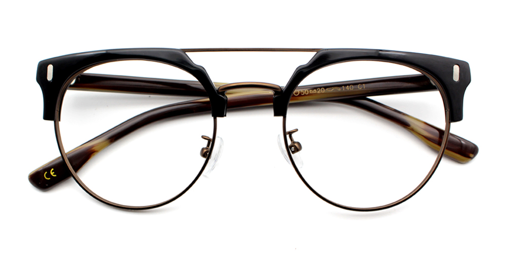 Cat Eye Prescription Glasses 21173 Tortoise Black
