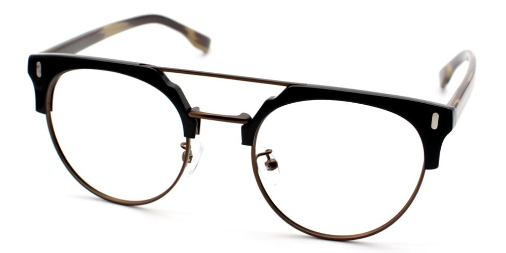 Cat Eye Prescription Glasses 21173 Tortoise Black