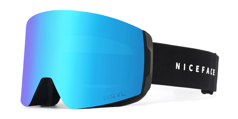 H056 Blue Prescription Ski and Snowboard Goggles