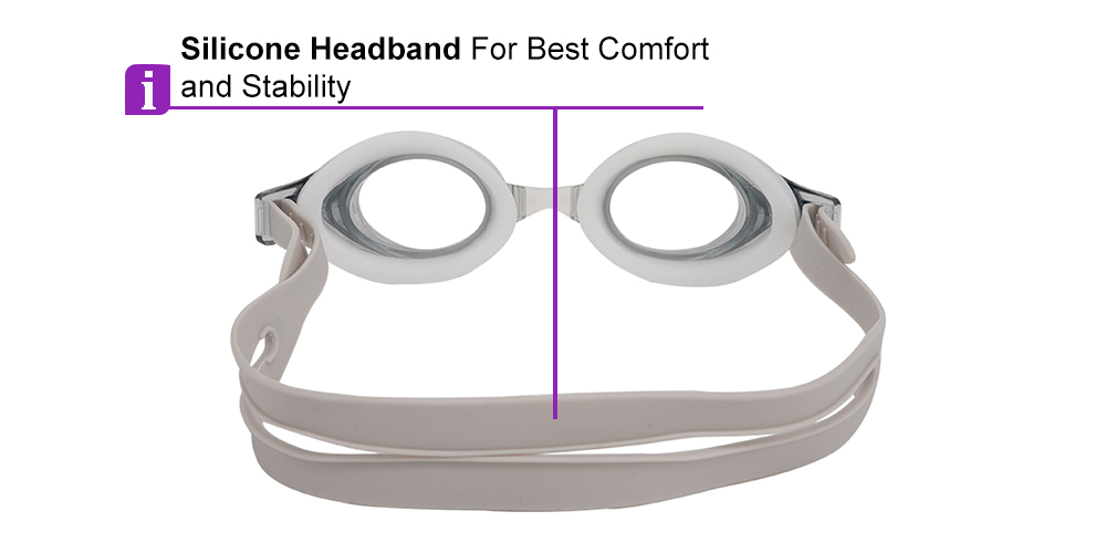 OS 2988 Prescription Swimming Goggles Gray 