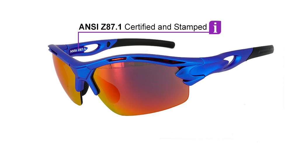 Q52 Prescription Sports Sunglasses Blue