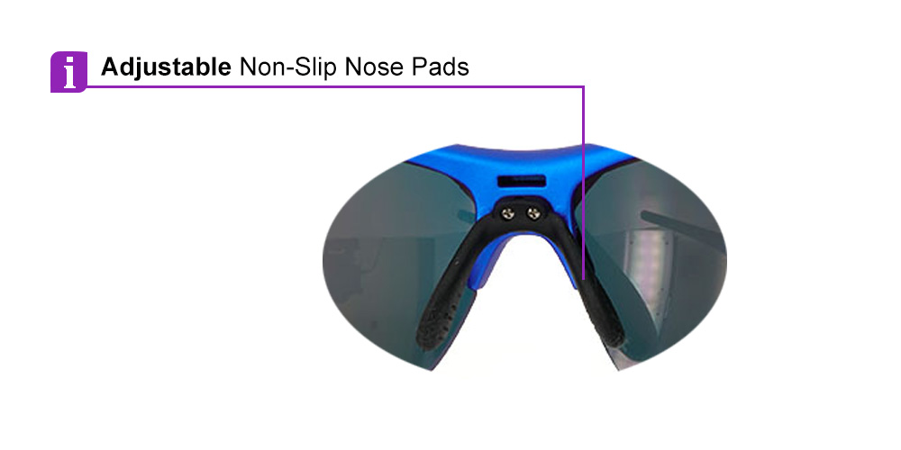 Q52 Prescription Sports Sunglasses Blue