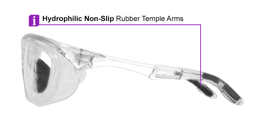 S005 Prescription Safety Glasses Clear