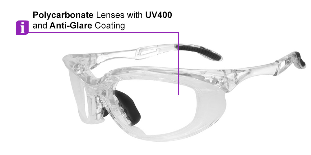 S005 Prescription Safety Glasses Clear