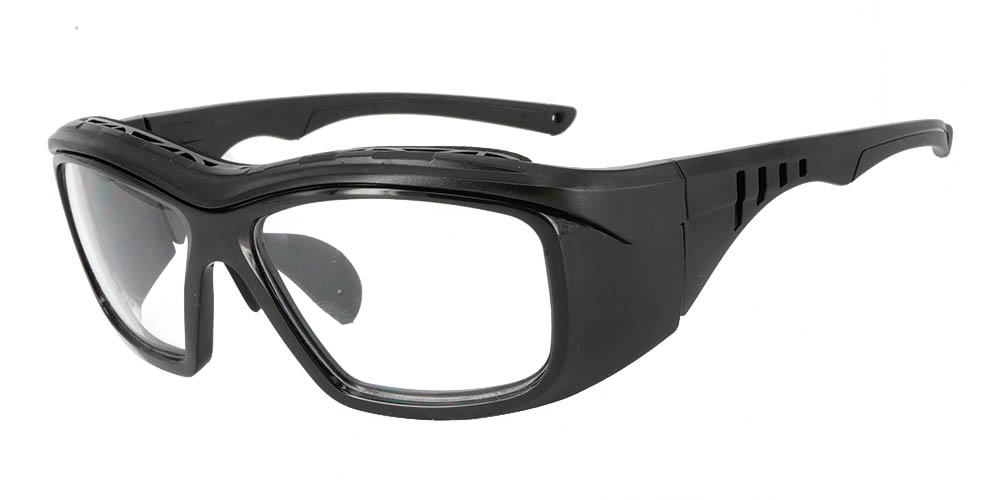S007 Prescription Safety Glasses Black