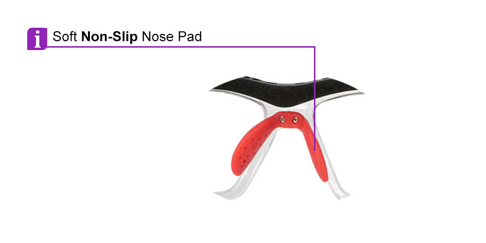 S007 Prescription Safety Glasses Red