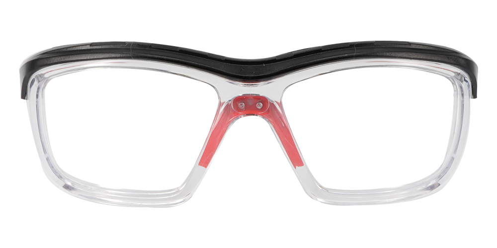 S007 Prescription Safety Glasses Red