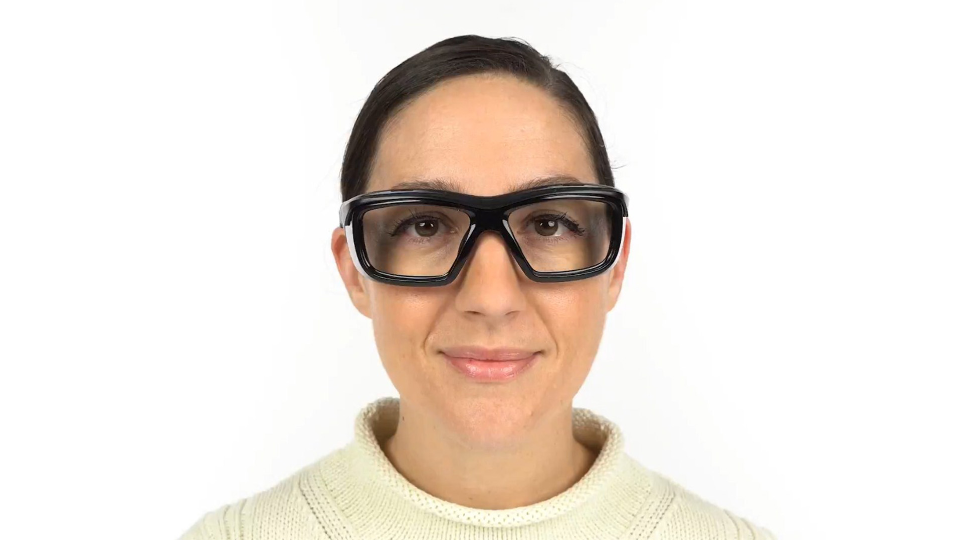 S007 Prescription Safety Glasses Black