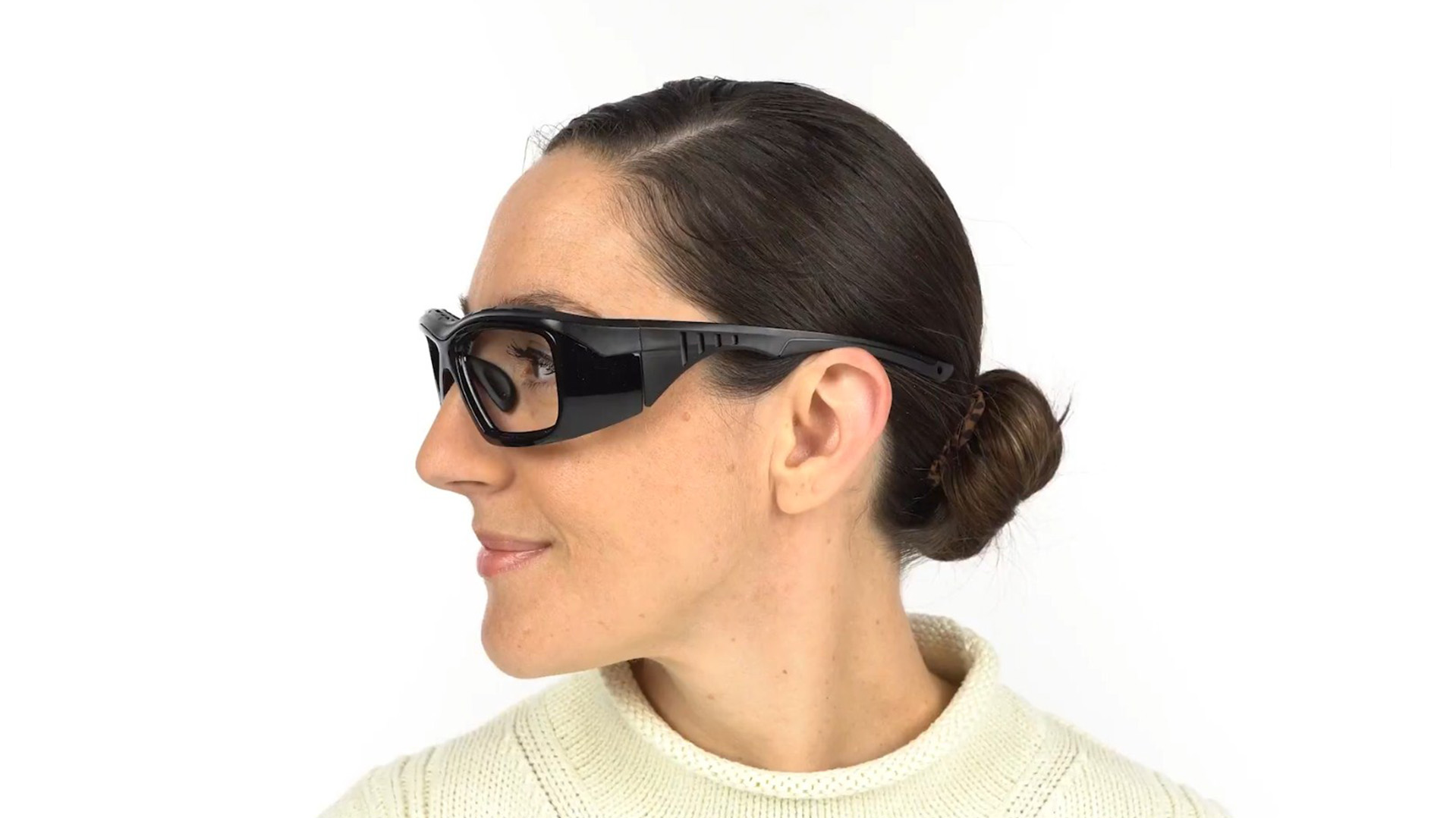 S007 Prescription Safety Glasses Black