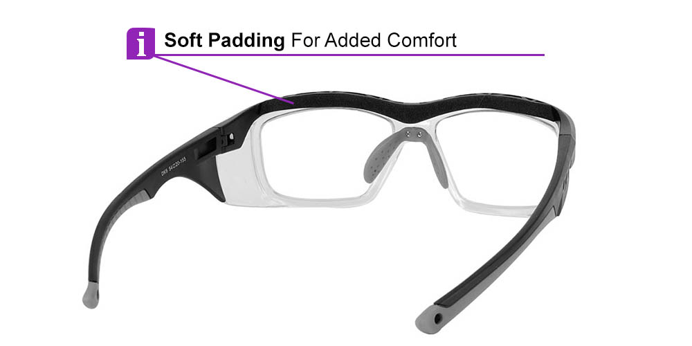 S007 Prescription Safety Glasses Gray
