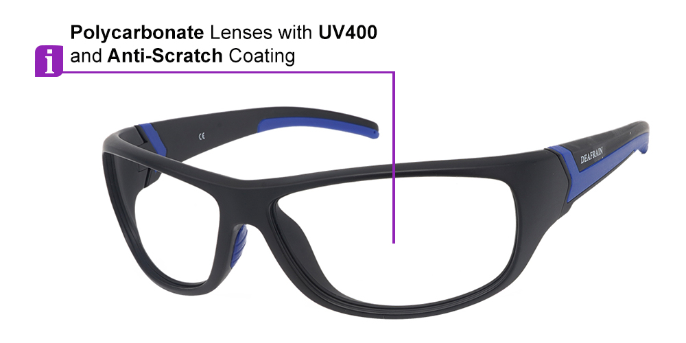 SG2886 Prescription Safety Glasses - ANSI Z87.1 Certified