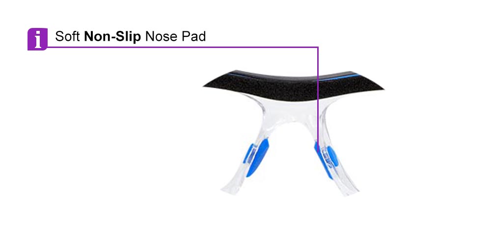 S54E Prescription Safety Glasses Blue