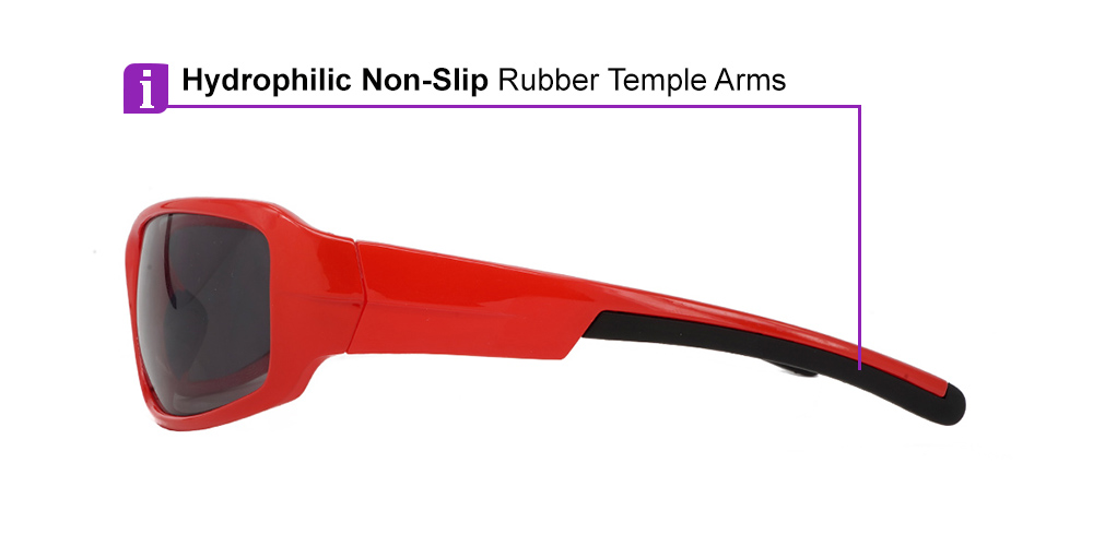 SS205 Prescription Sports Sunglasses Red