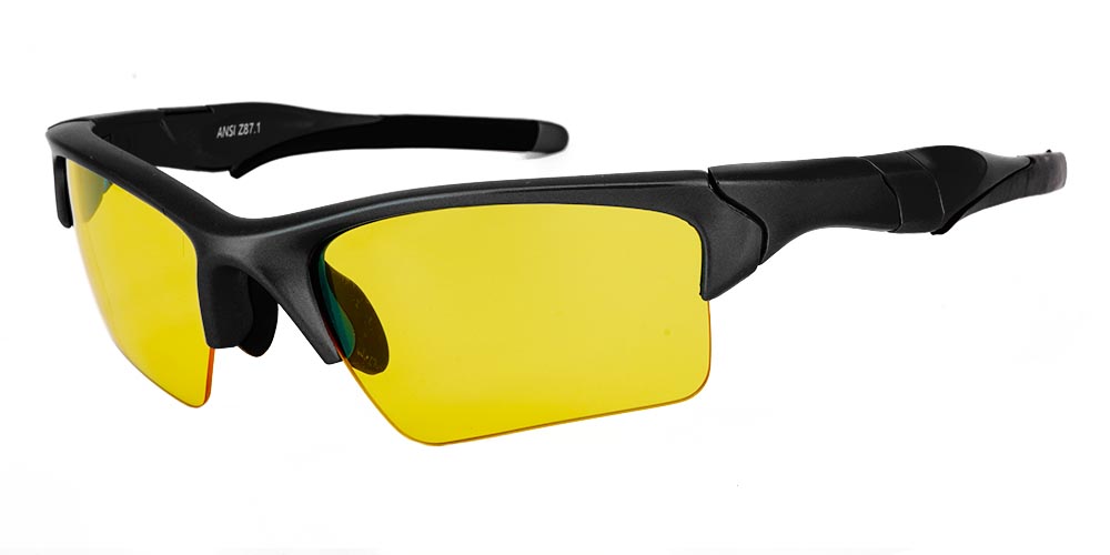 U030 Prescription Sports Sunglasses Black