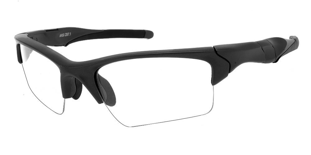 U030 Prescription Safety Glasses Black