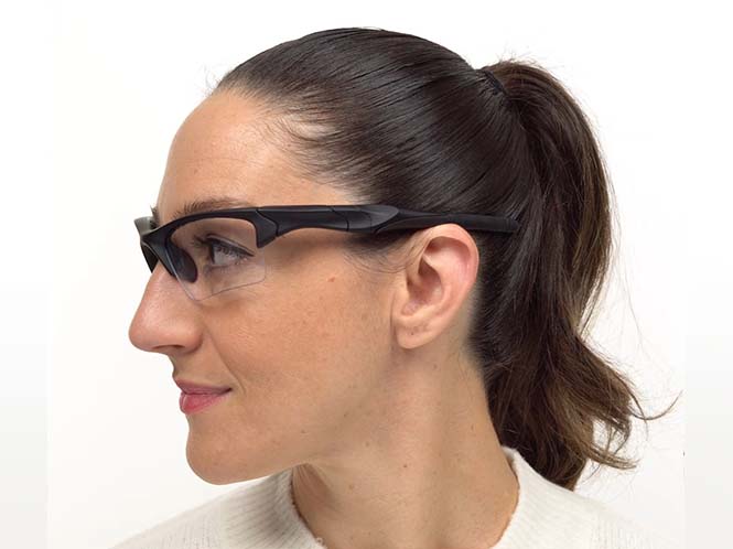 U030 Prescription Safety Glasses Black