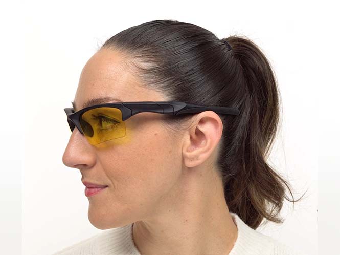 U030 Prescription Safety Glasses Black