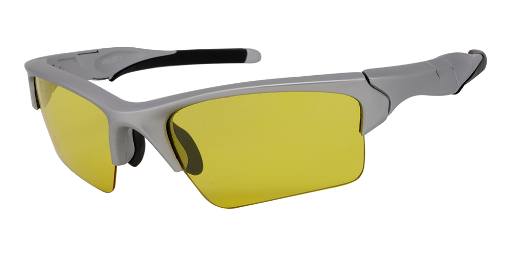 U030 Prescription Safety Glasses Silver