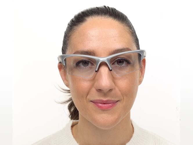U030 Prescription Safety Glasses Silver