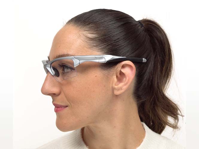 U030 Prescription Safety Glasses Silver