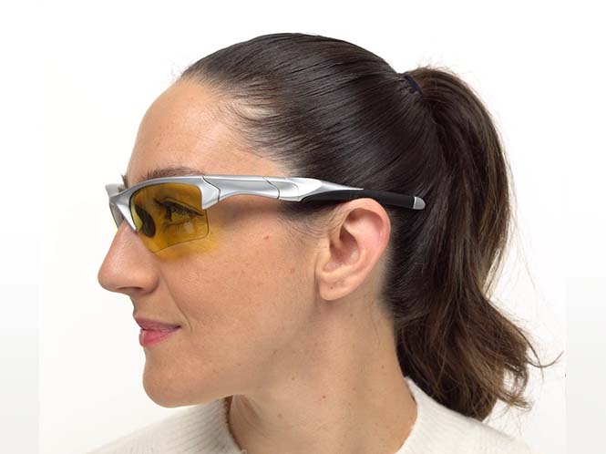 U030 Prescription Safety Glasses Silver